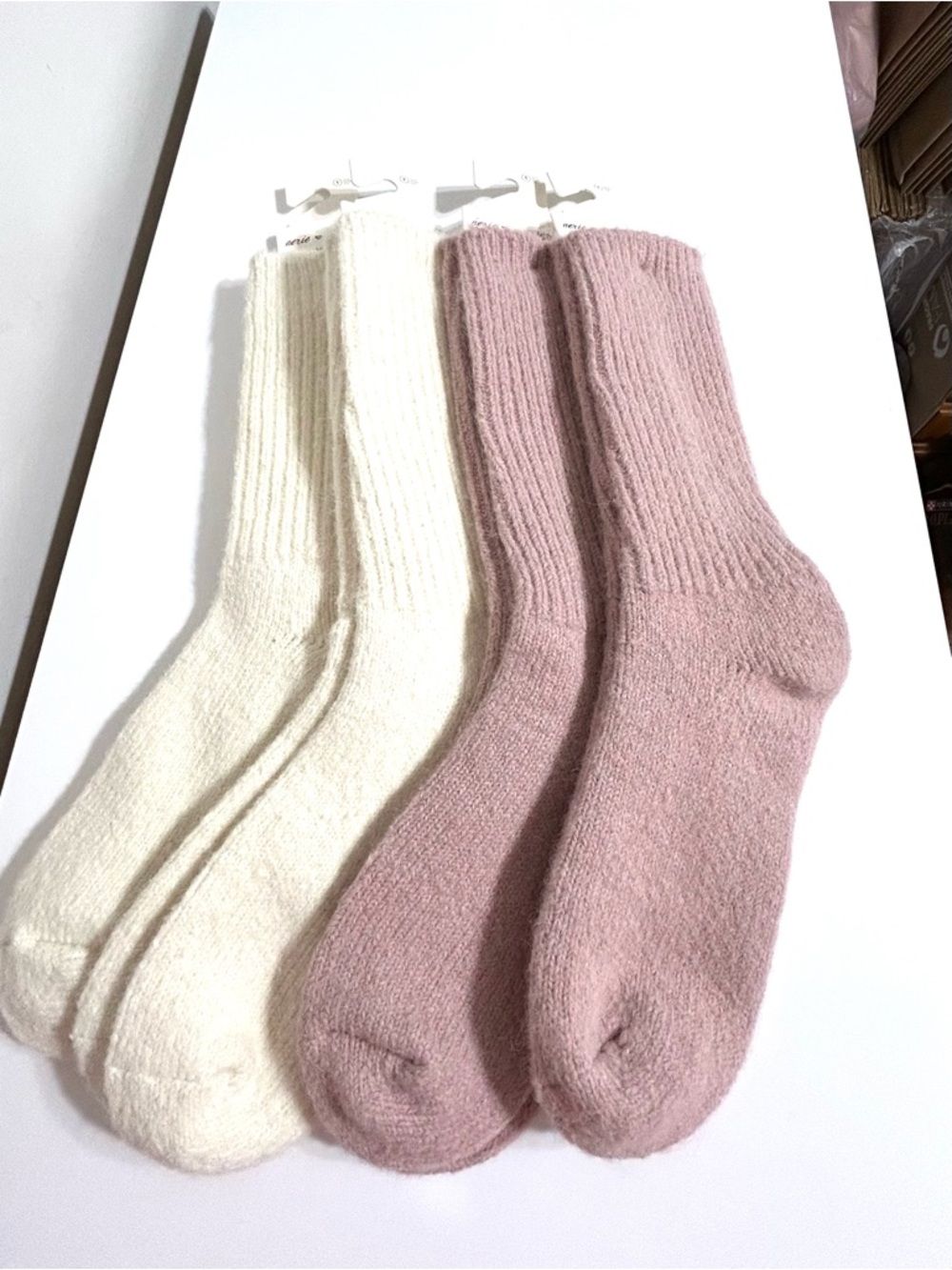 NWT Four pairs Aerie Crew Socks